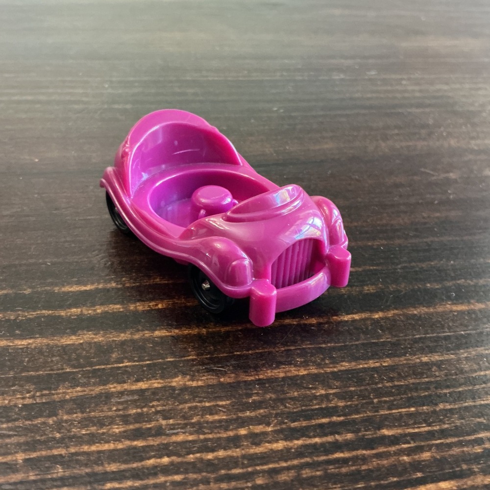Fisher Price Little People Purple Circus Carnival Amusement Roller Coaster Car